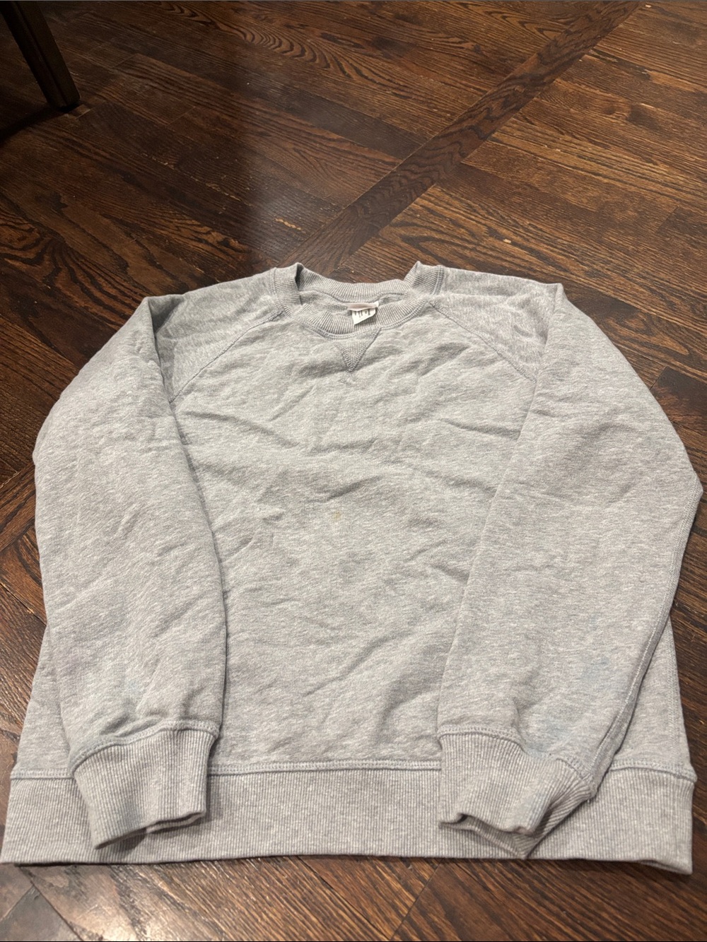 Kids' Hanna Andersson Lightweight Crewneck Sweatshirt - Gray